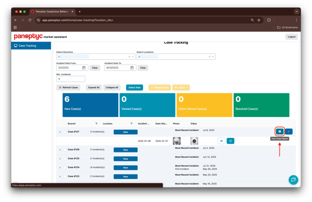 Casing Tracking Portal